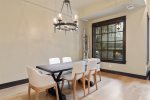 Dining area to enjoy your home-cooked meals 